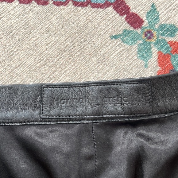 Hannah Marshall Genuine Leather Cutout pants - Picture 9 of 16